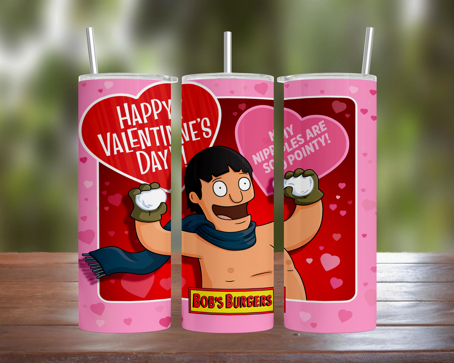 Bob's Burgers: Gene Valentine's Day Tumbler