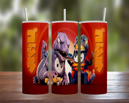 Fall Guys: Godzilla Skins Tumbler