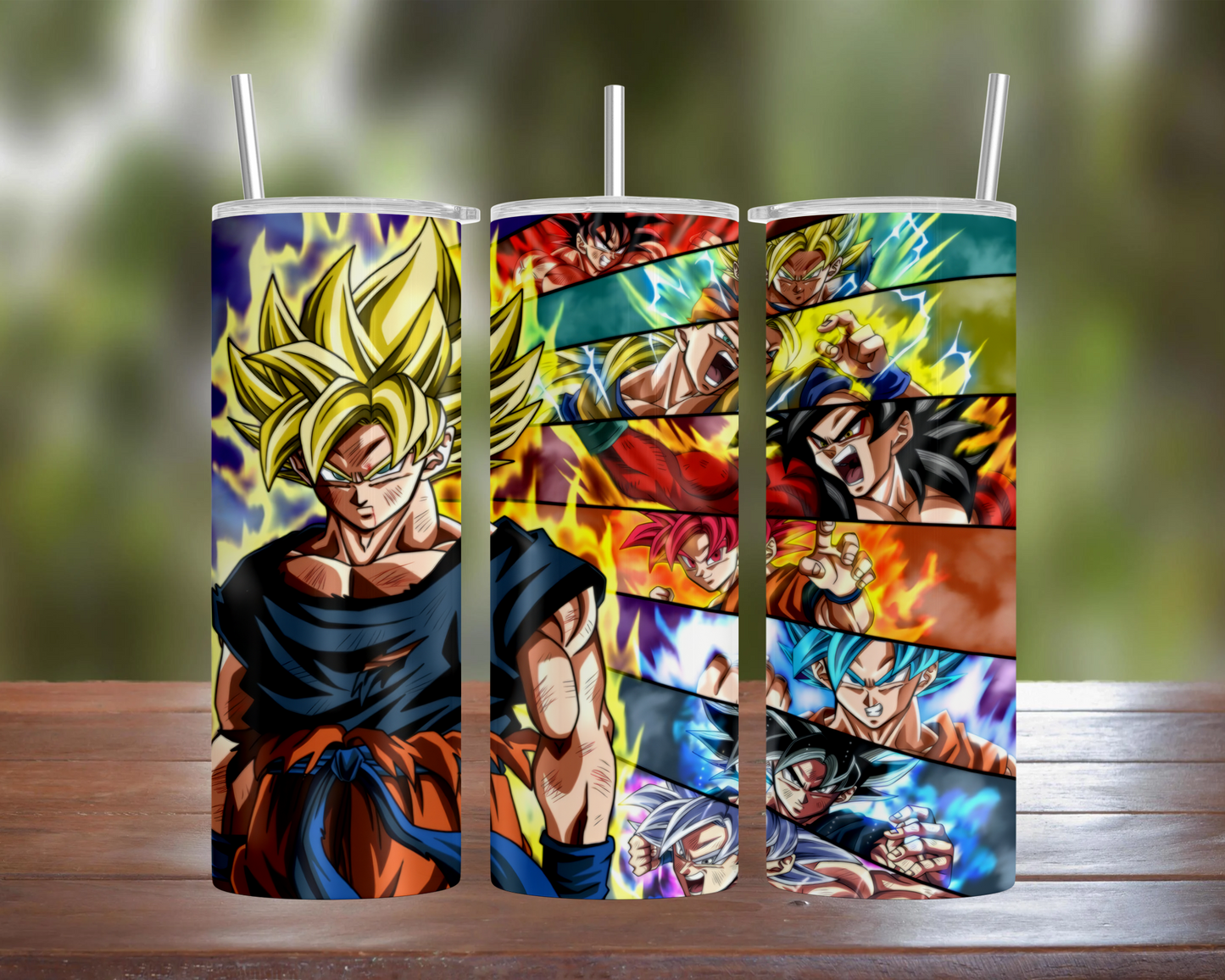 Dragon Ball: Goku Power Levels Tumbler