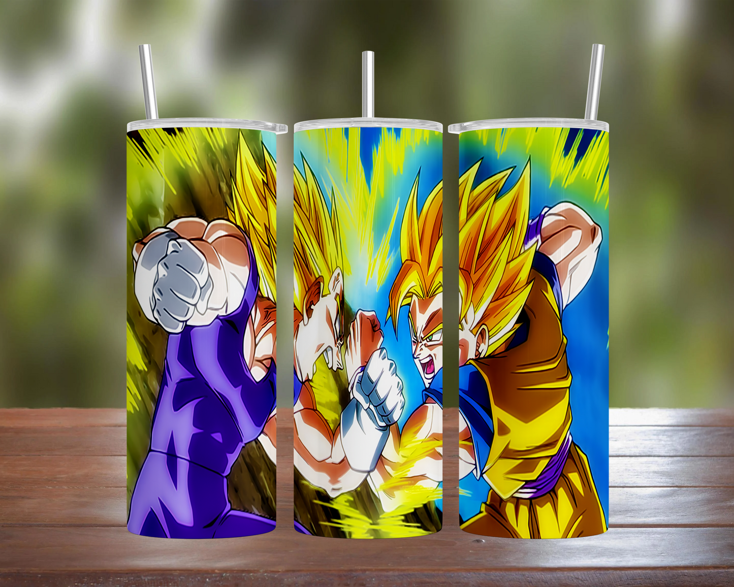 Dragon Ball: Goku & Vegeta Super Saiyan Tumbler