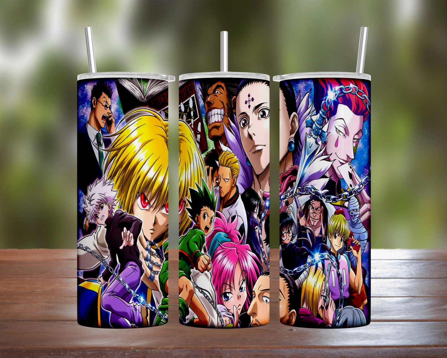 HunterxHunter: Gon & Friends vs Phantom Troope Tumbler