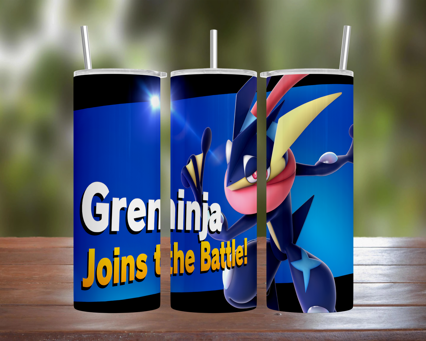 Smash Bros Ultimate Character: Greninja Tumbler