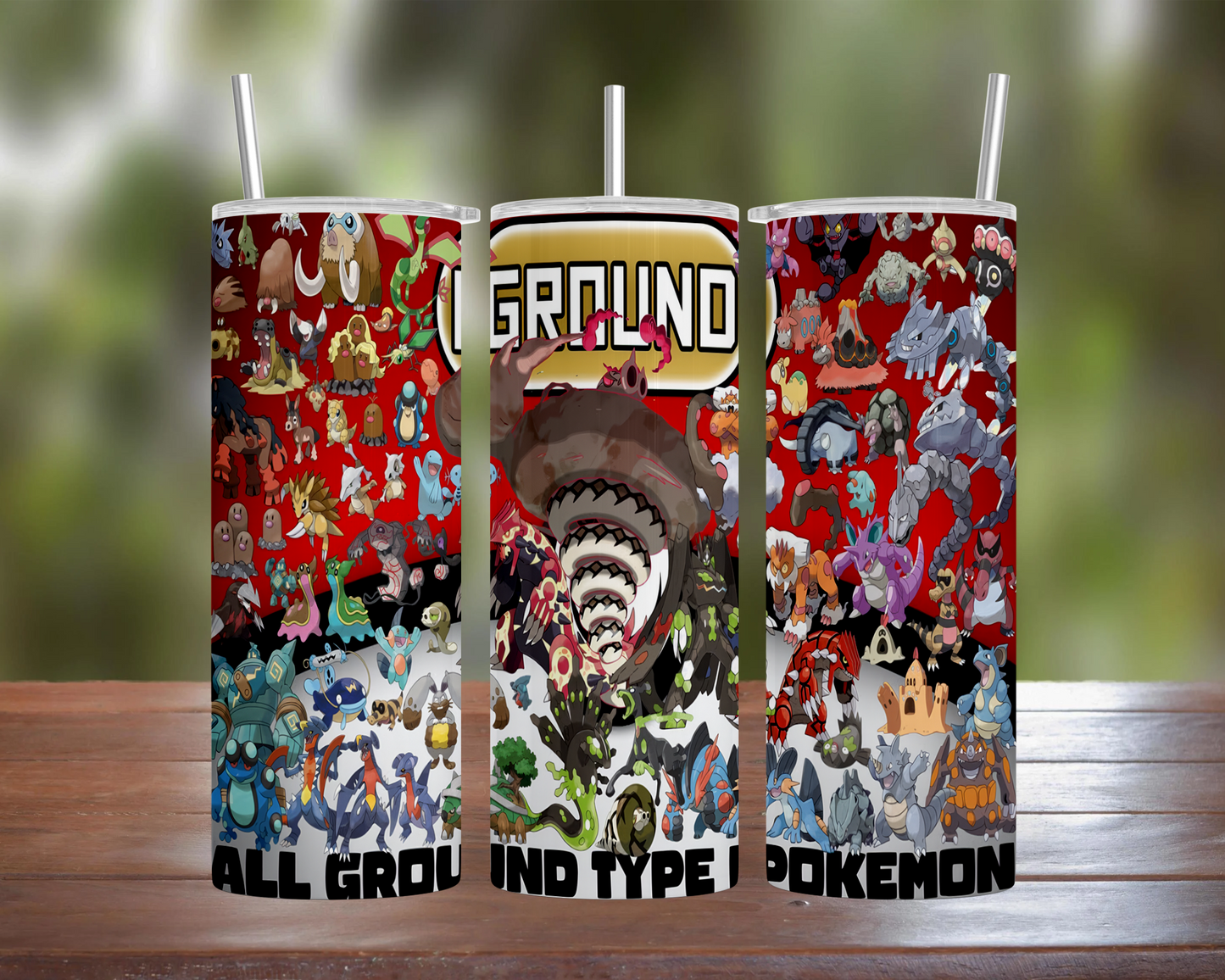 Ground Type Pokemon Tumbler