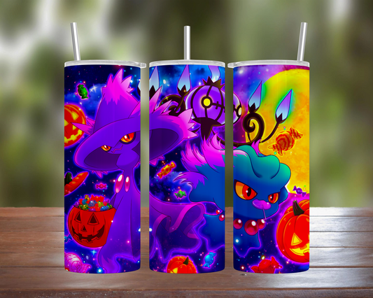 Halloween Pokemon Tumbler