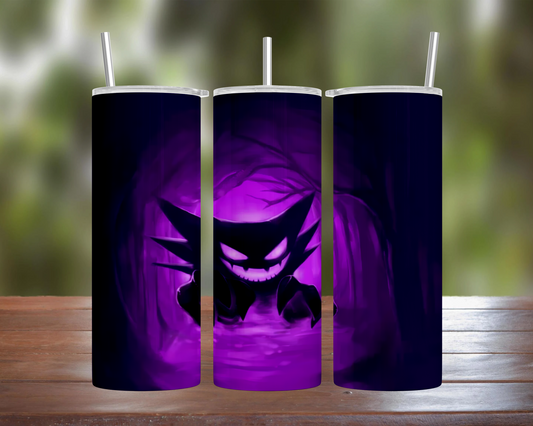 Haunter Shadow Halloween Tumbler