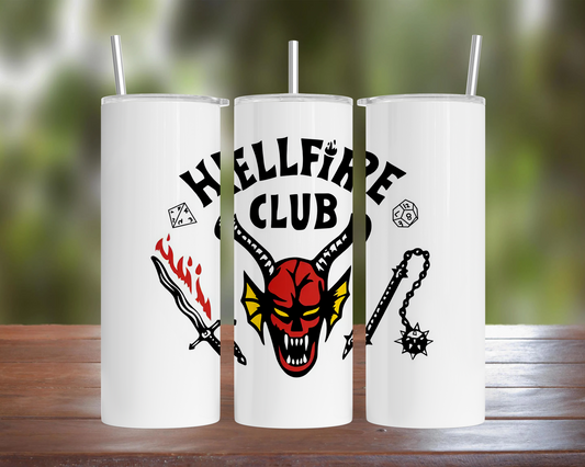 Stranger Things: Hellfire Club Tumbler