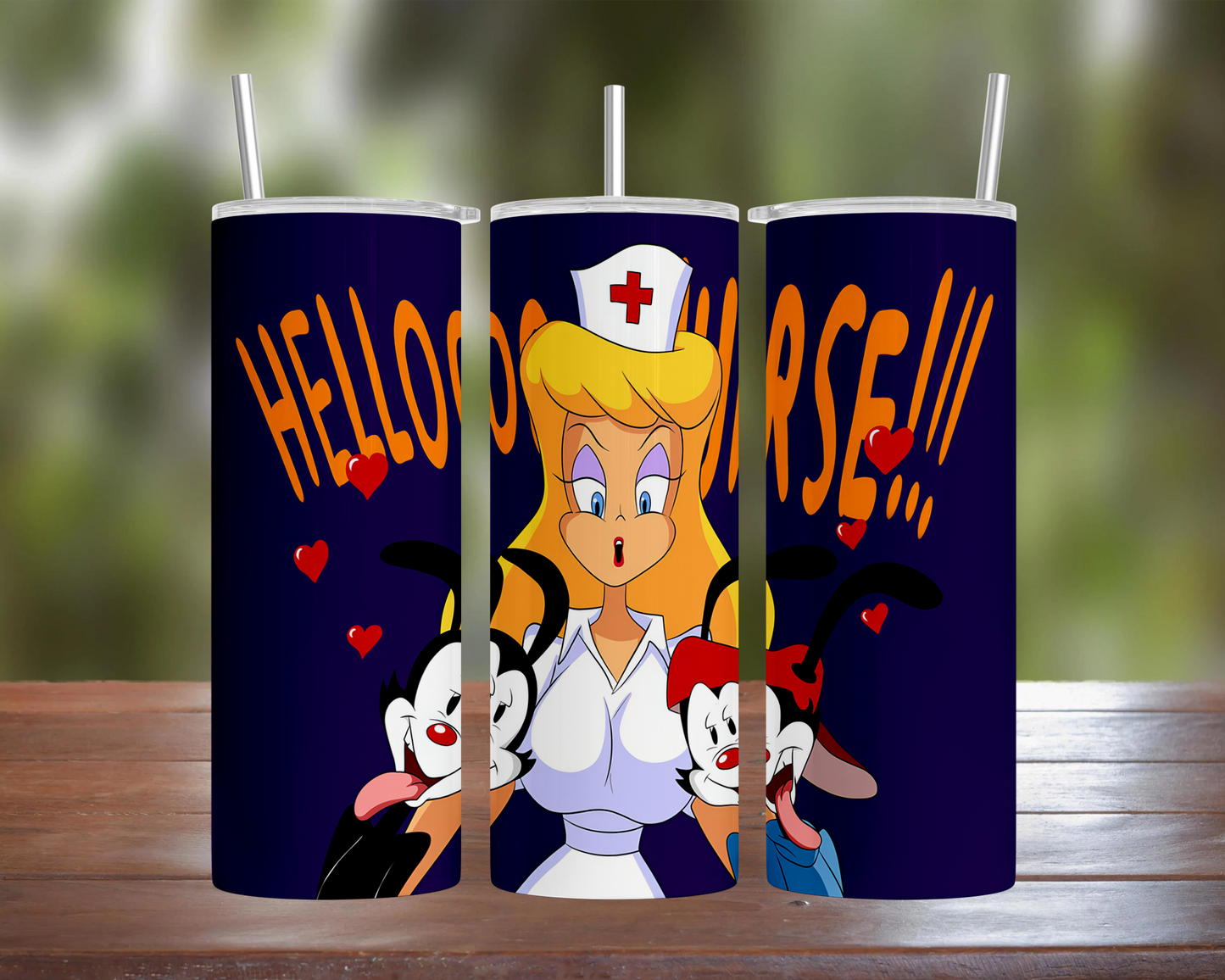 Animaniacs Hellooooo Nurse Tumbler