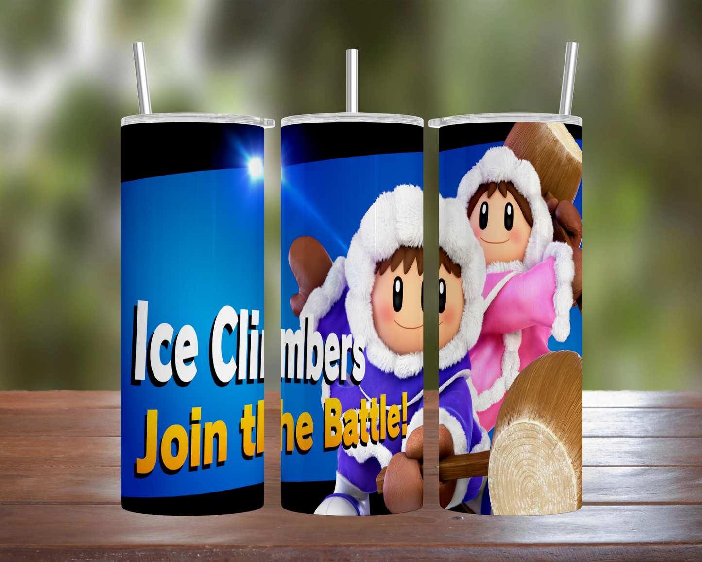 Smash Bros Ultimate Character: Ice Climbers Tumbler