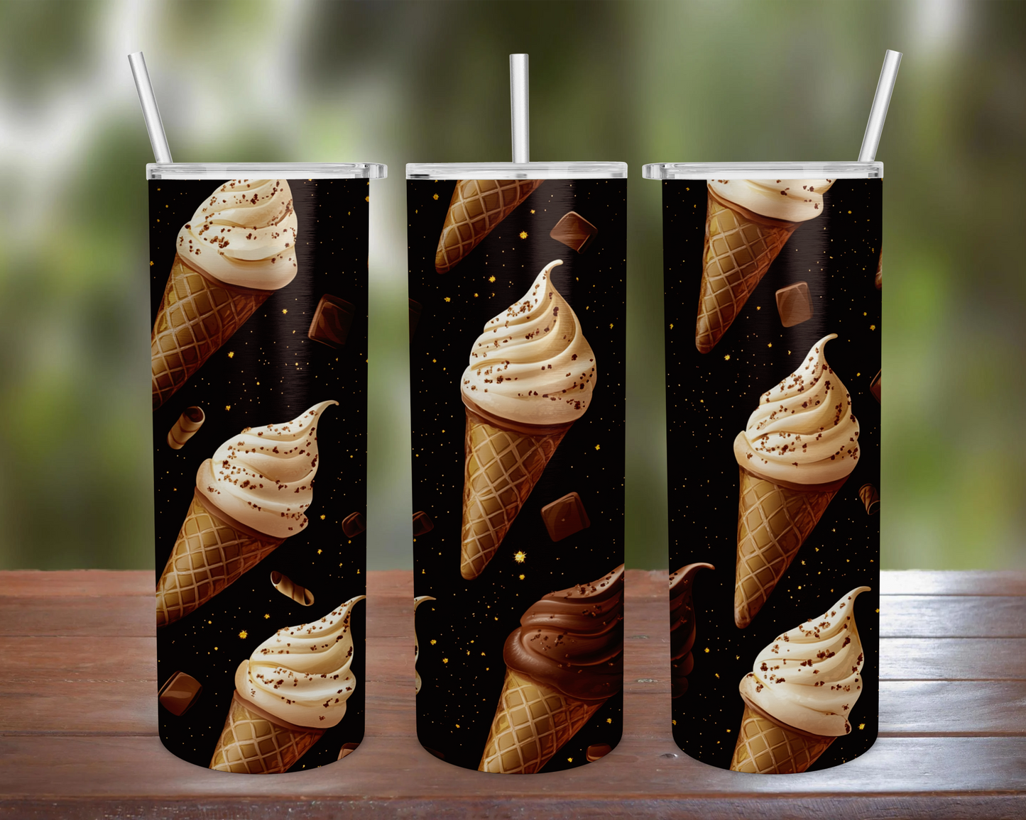 Ice Cream Cones v4 Tumbler