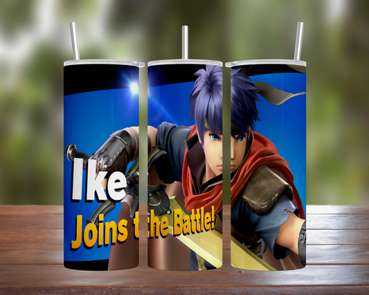 Smash Bros Ultimate Character: Ike Tumbler