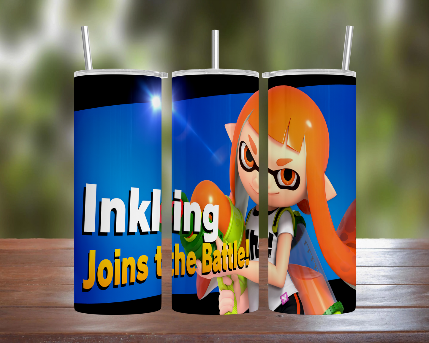 Smash Bros Ultimate Character: Inkling Tumbler