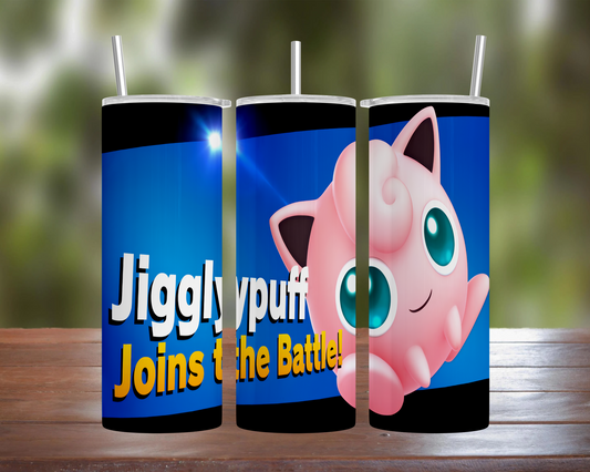 Smash Bros Ultimate Character: Jigglypuff Tumbler