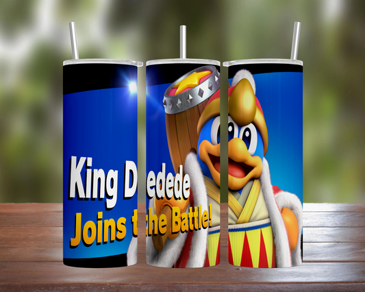 Smash Bros Ultimate Character: King Dedede Tumbler