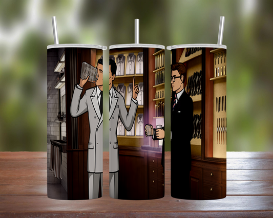 Archer: Kings Man Archer Drinking Tumbler