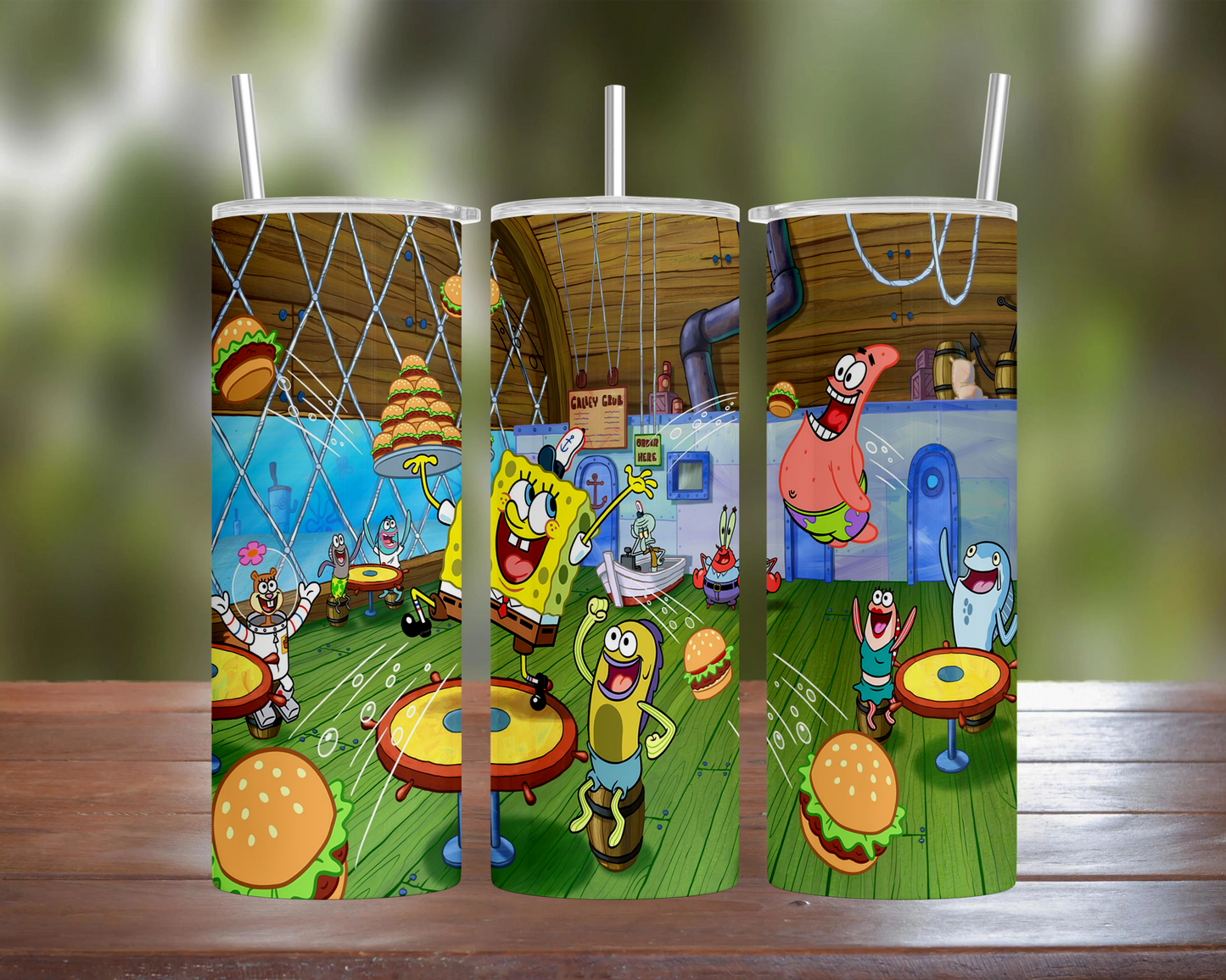 Spongebob: Krabby Patties For All Tumbler