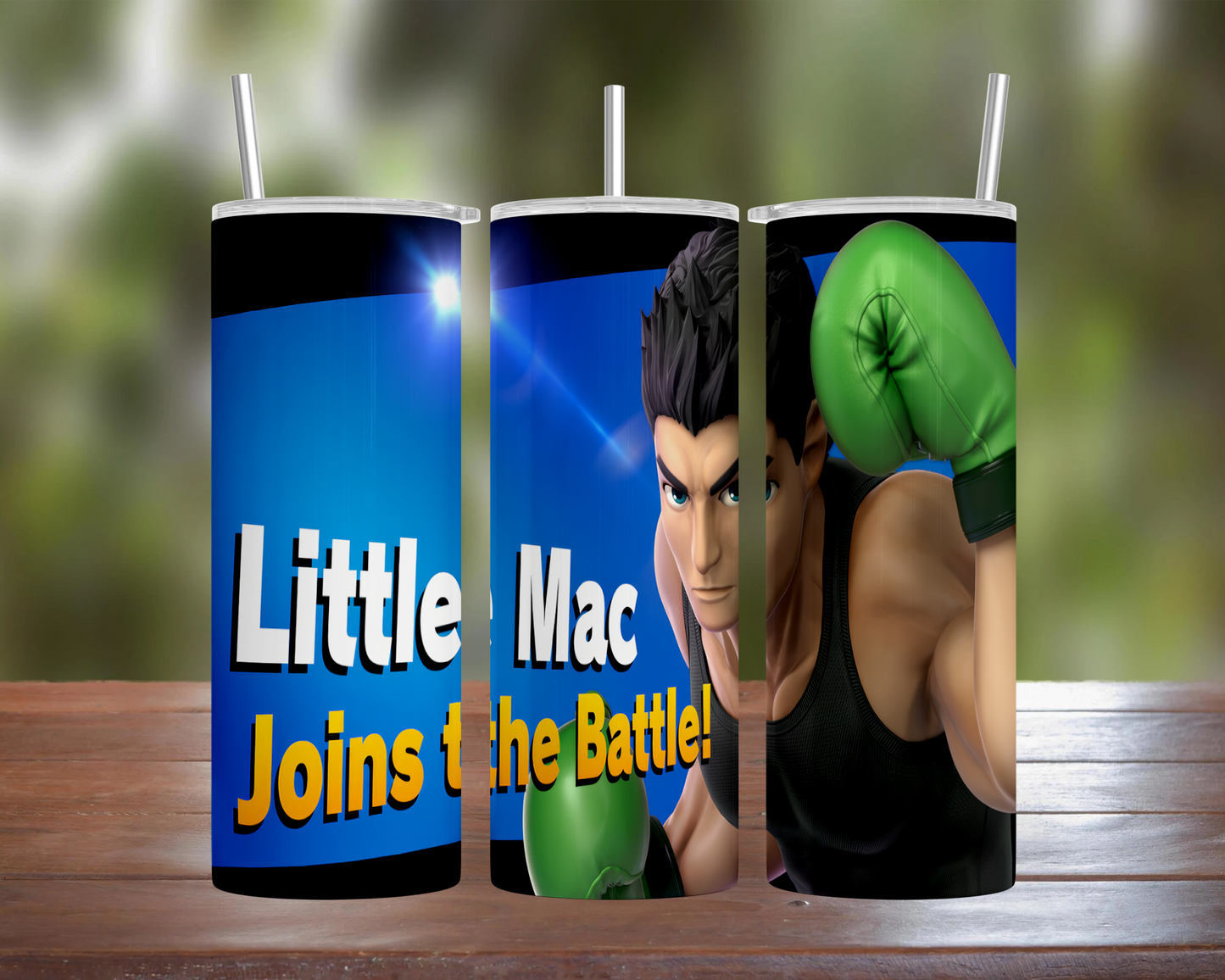 Smash Bros Ultimate Character: Little Mac Tumbler