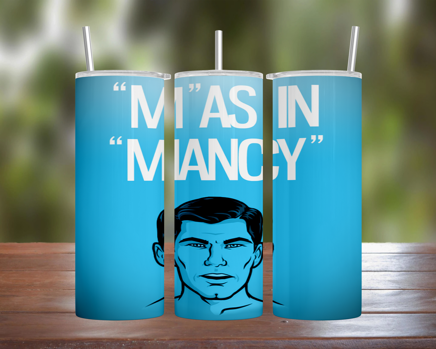 Archer: M As In Mancy Tumbler