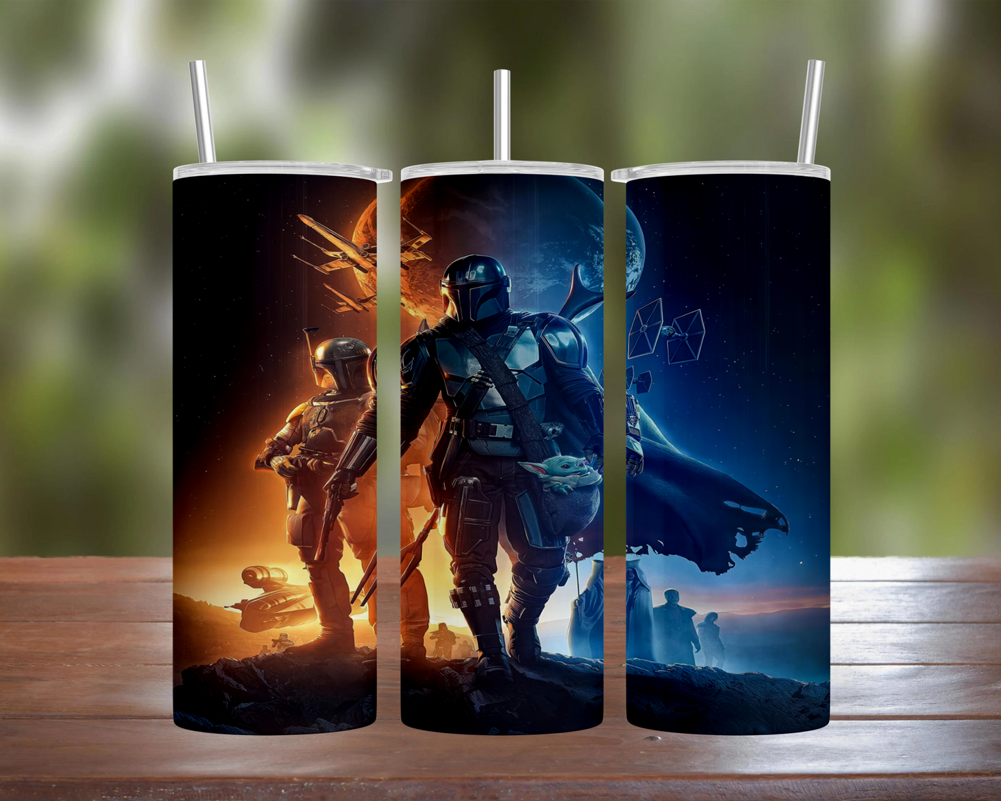 Mando & Boba Tumbler