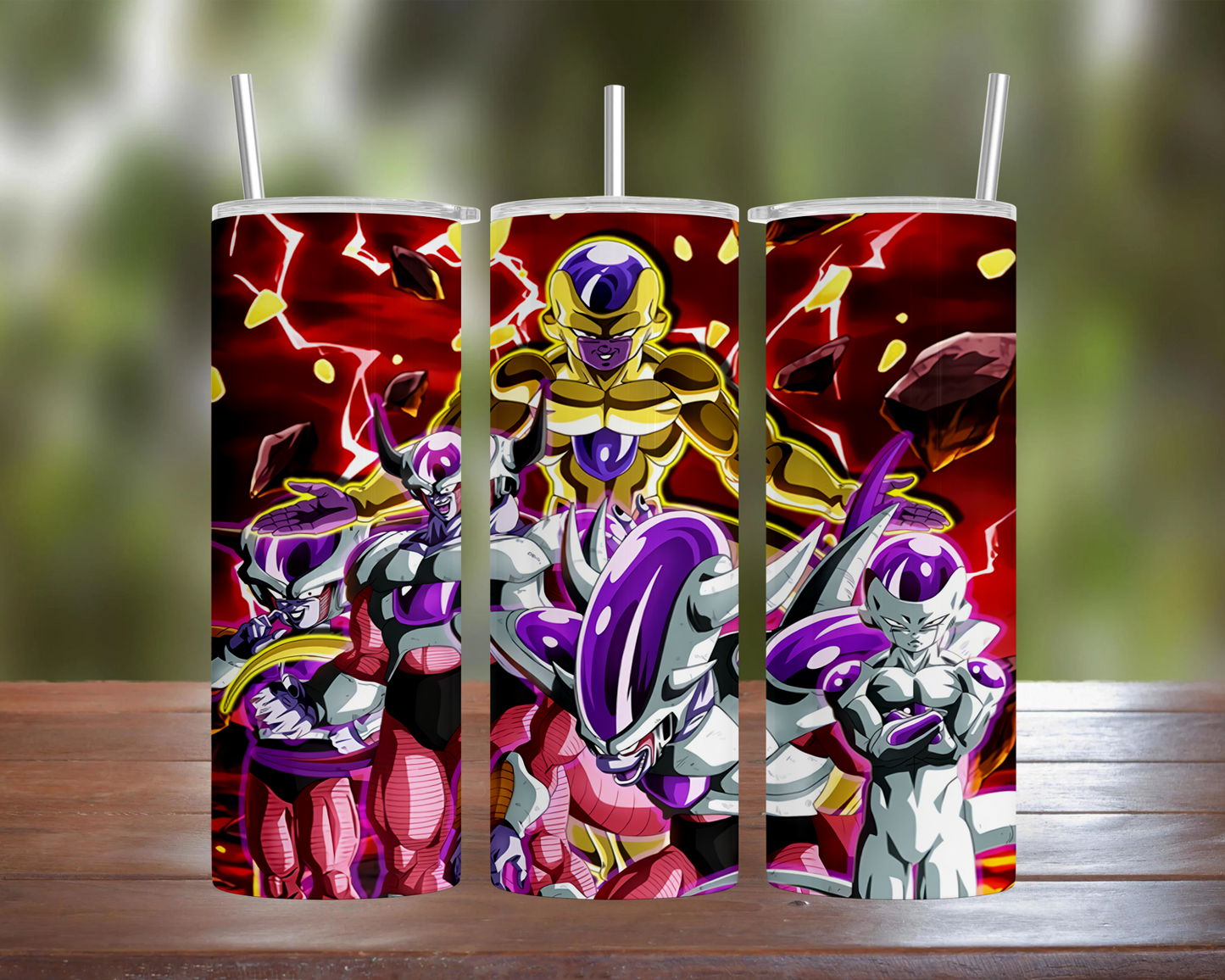 Dragon Ball: Many Forms of Frieza Tumbler