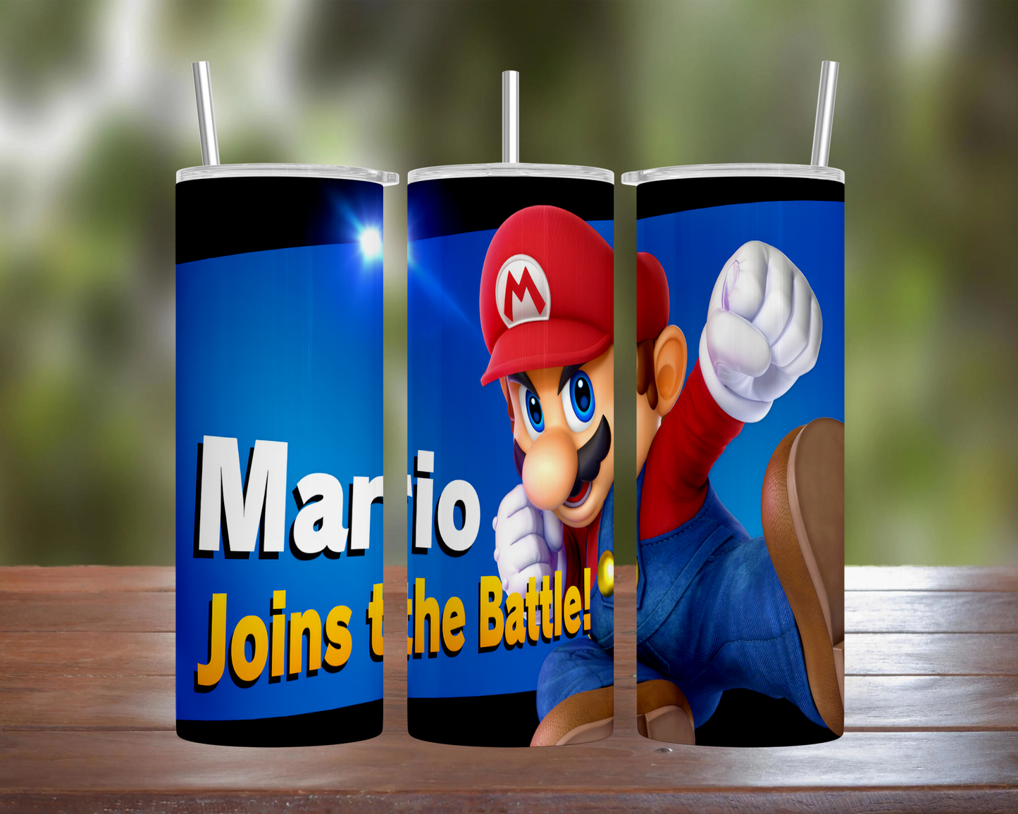 Smash Bros Ultimate Character: Mario Tumbler