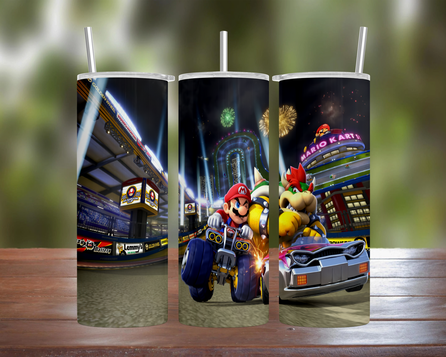 Mario Kart: Mario vs Bowser Tumbler