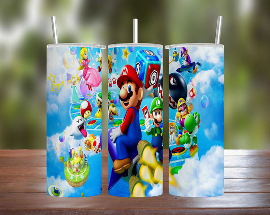 Mario: Mario Party Island Tour Tumbler