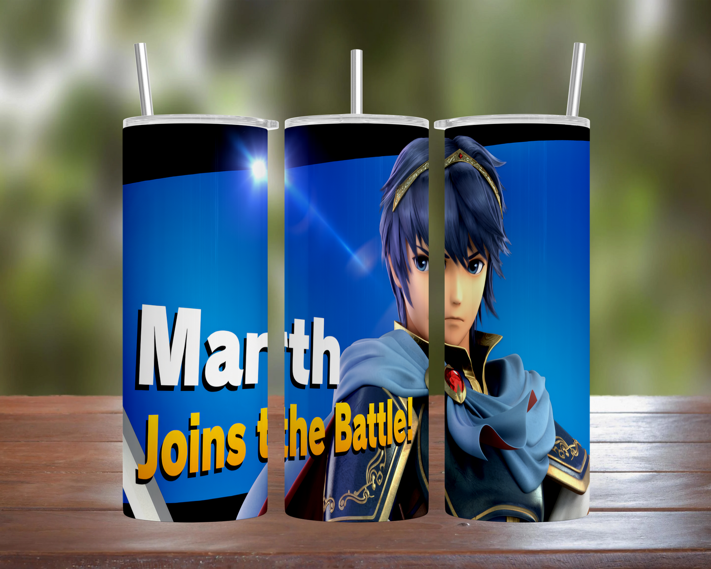 Smash Bros Ultimate Character: Marth Tumbler