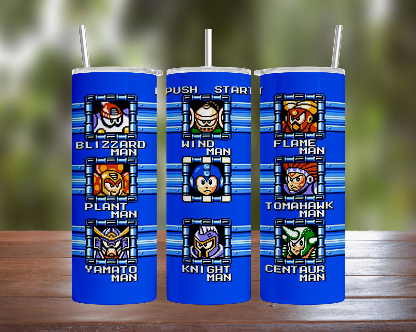 Mega Man: 6 Bosses Tumbler