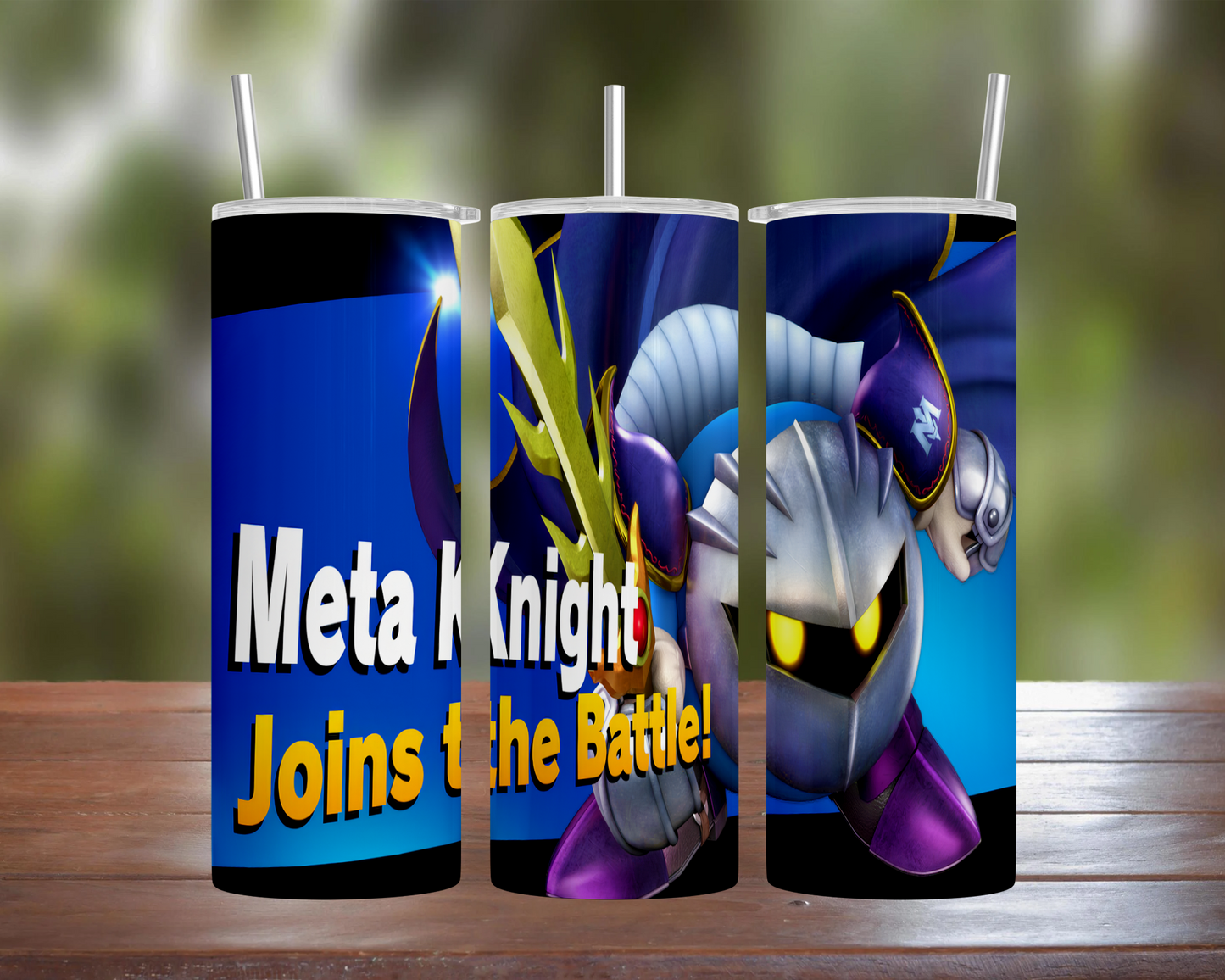 Smash Bros Ultimate Character: Meta Knight Tumbler