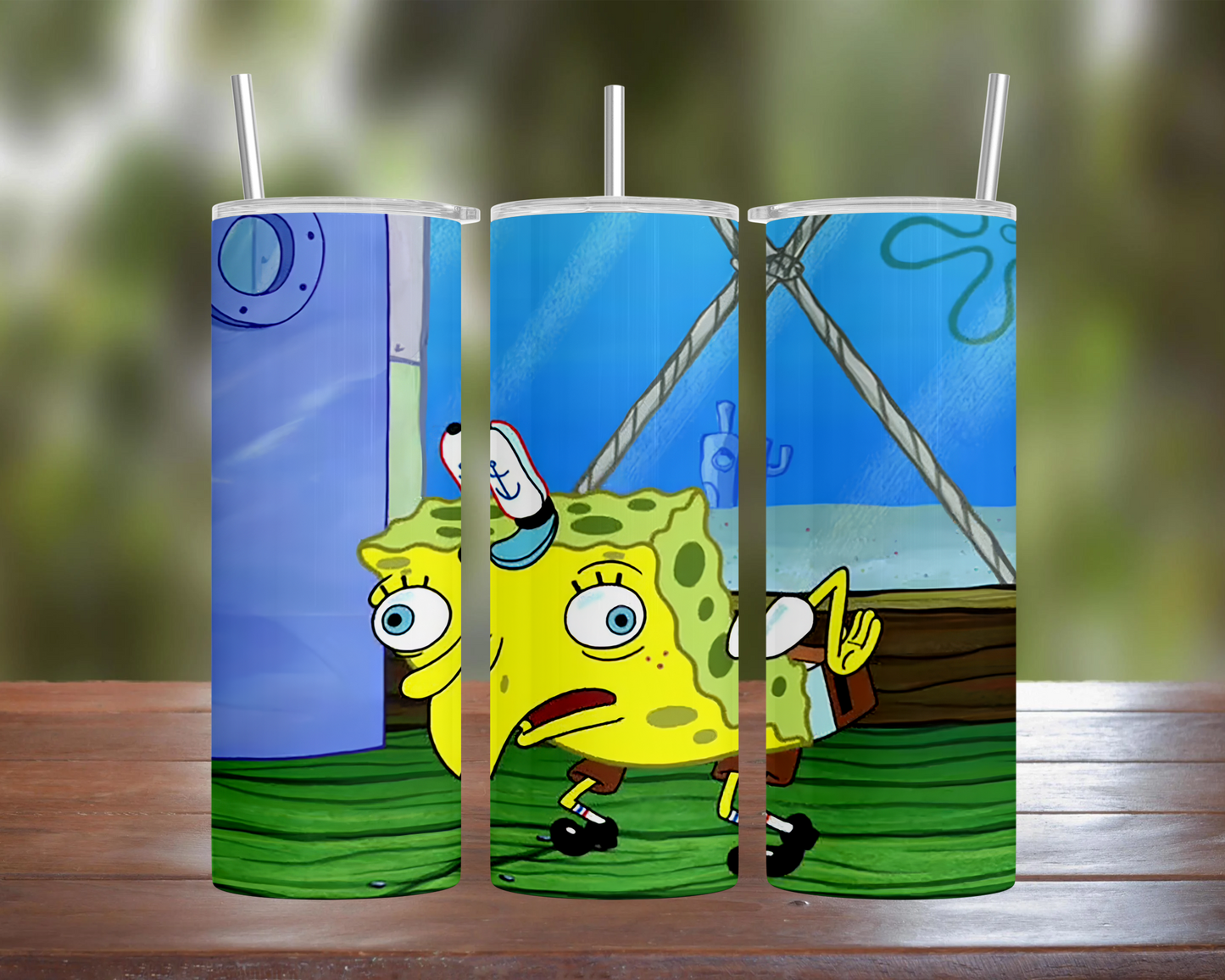 Spongebob: Mocking Sponge Tumbler