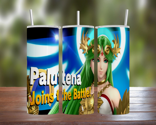 Smash Bros Ultimate Character: Palutena Tumbler