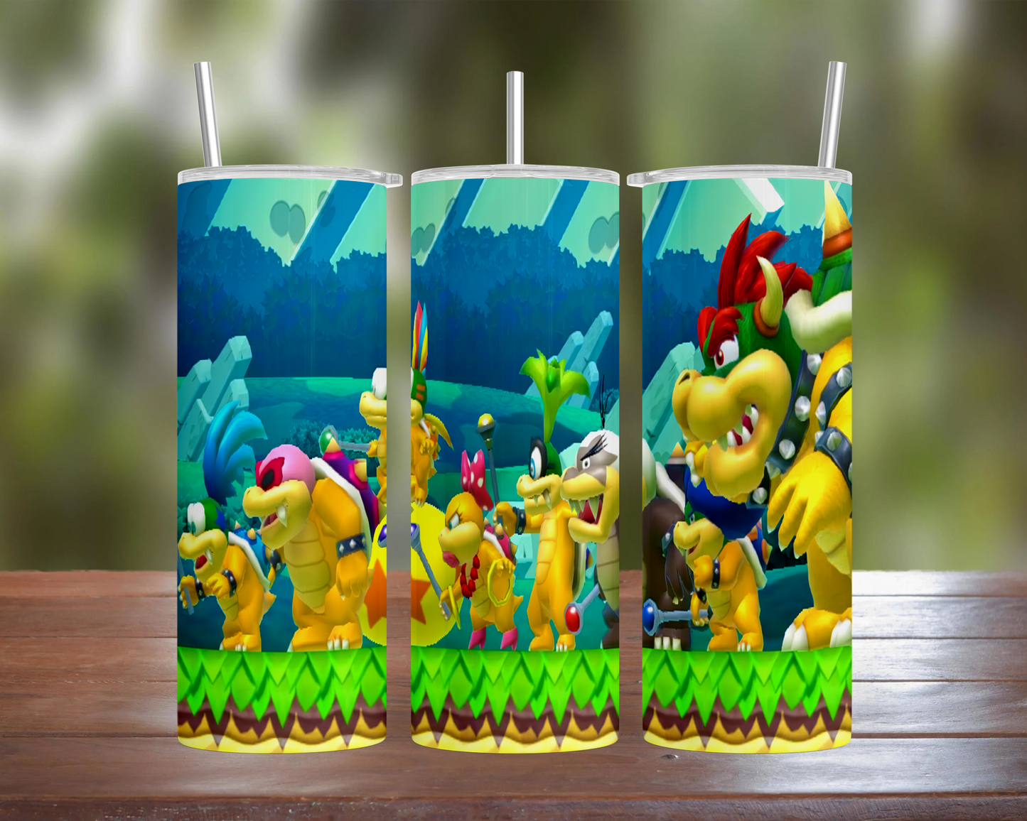 Mario: Paper Mario, Bowser & Koopalings Tumbler