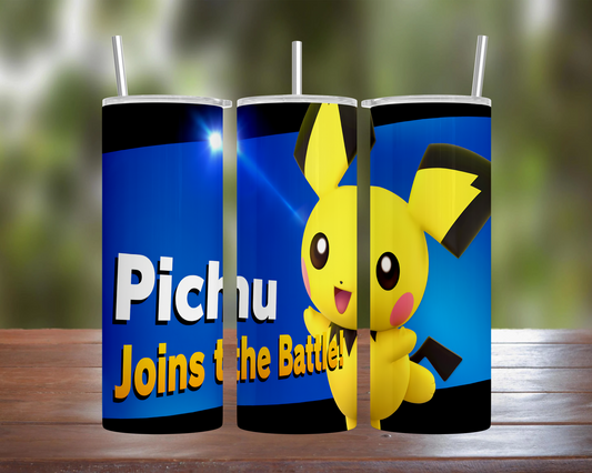 Smash Bros Ultimate Character: Pichu Tumbler