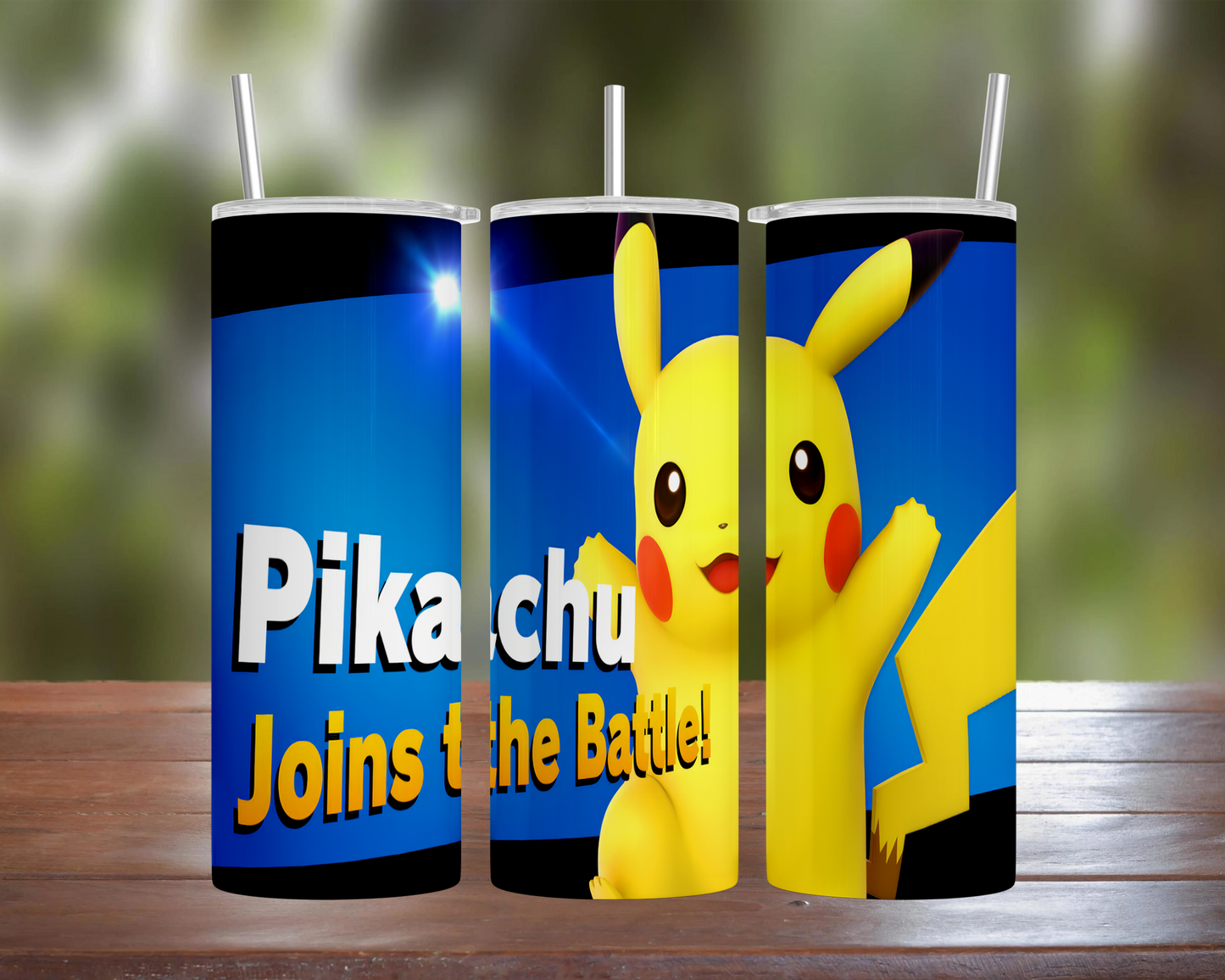 Smash Bros Ultimate Character: Pikachu Tumbler