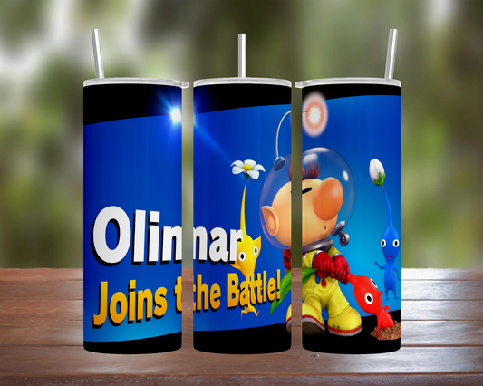 Smash Bros Ultimate Character: Olimar Tumbler