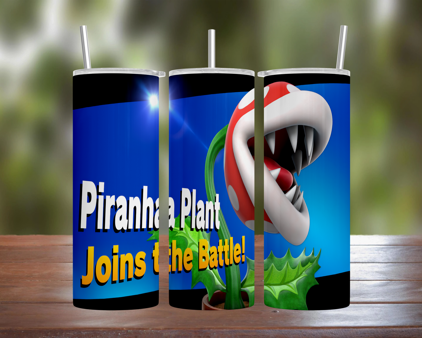 Smash Bros Ultimate Character: Piranha Plant Tumbler