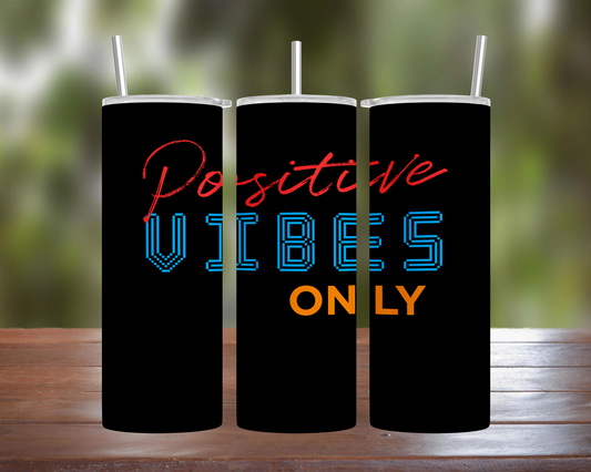 Blast Processing: Positive Vibes Only, Black Tumbler