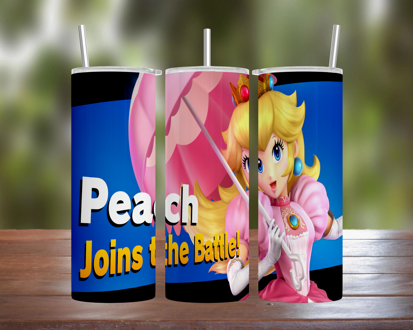 Smash Bros Ultimate Character: Princess Peach Tumbler