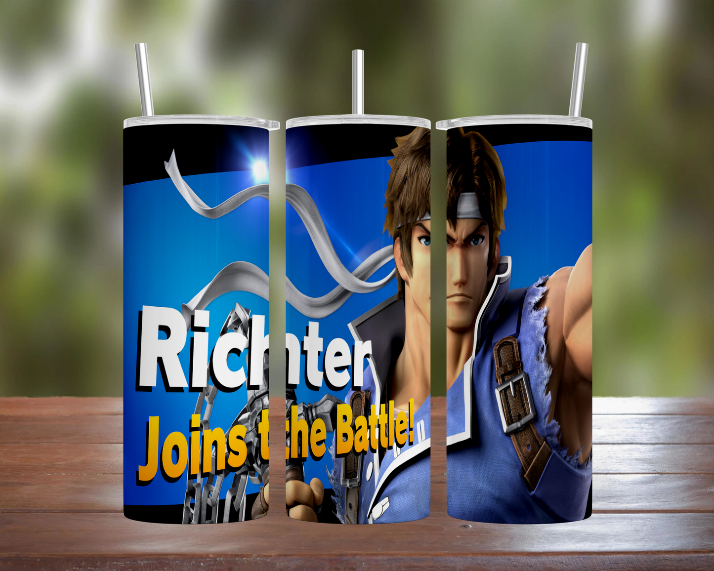 Smash Bros Ultimate Character: Richter Belmont Tumbler