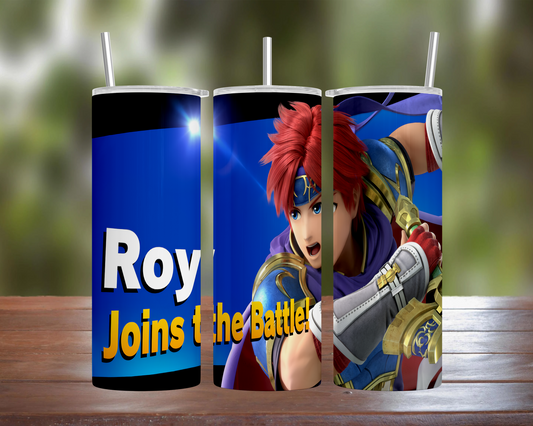 Smash Bros Ultimate Character: Roy Tumbler