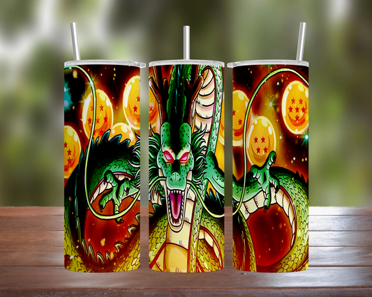 Dragon Ball: Shenron & 7 Dragon Balls Tumbler