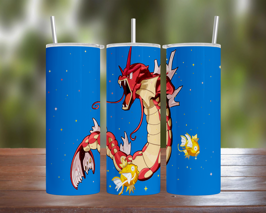 Shiny Gyarados & Magikarp Tumbler