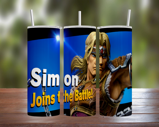 Smash Bros Ultimate Character: Simon Belmont Tumbler