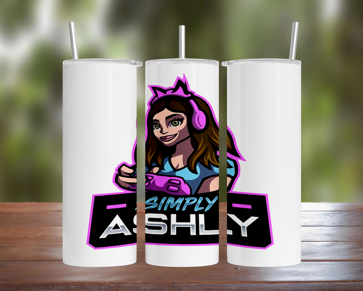 Simply Ashly Pink Tumbler