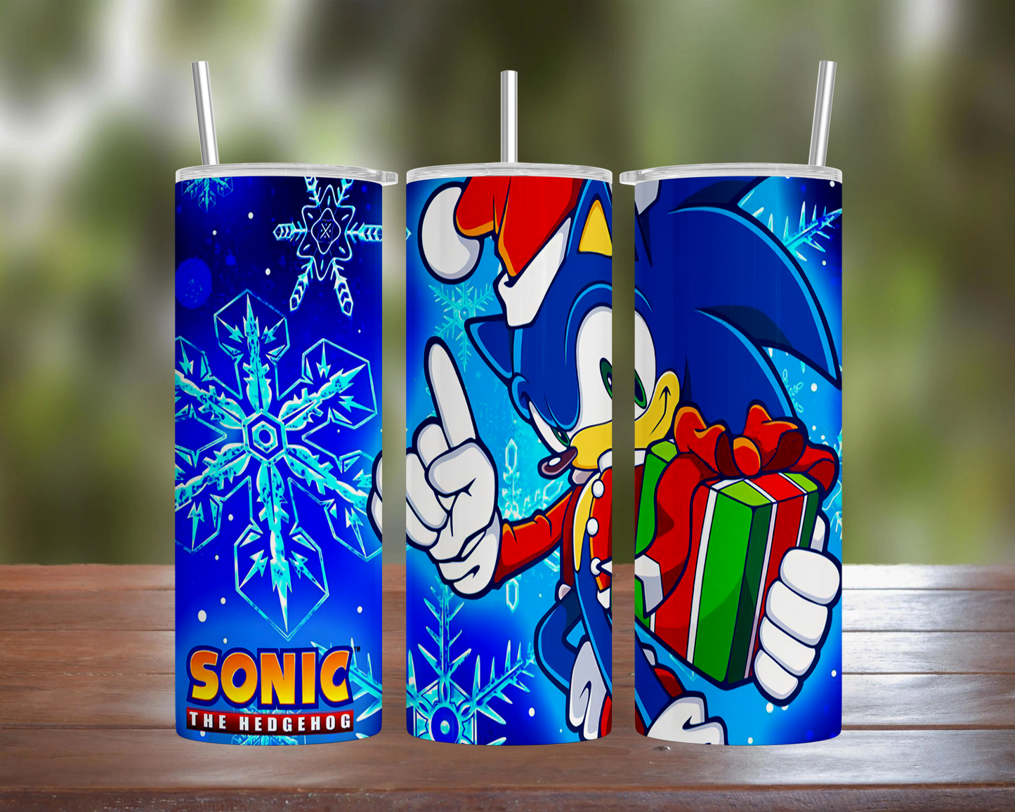 Sonic Christmas Tumbler