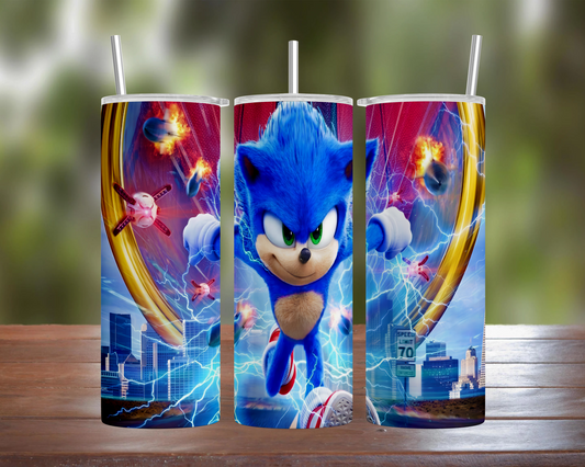 Sonic Movie Tumbler