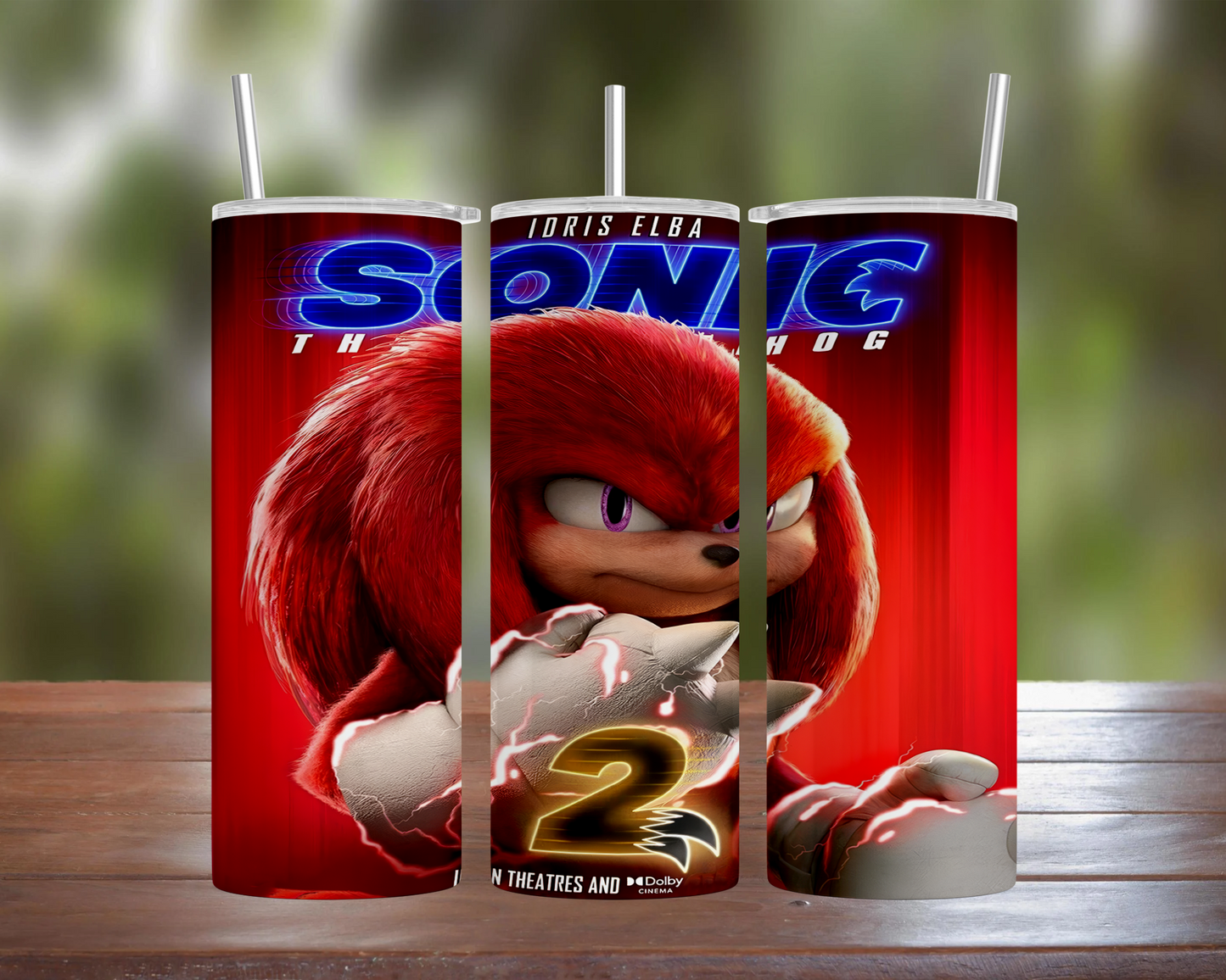 Sonic Movie 2: Knuckles Tumbler