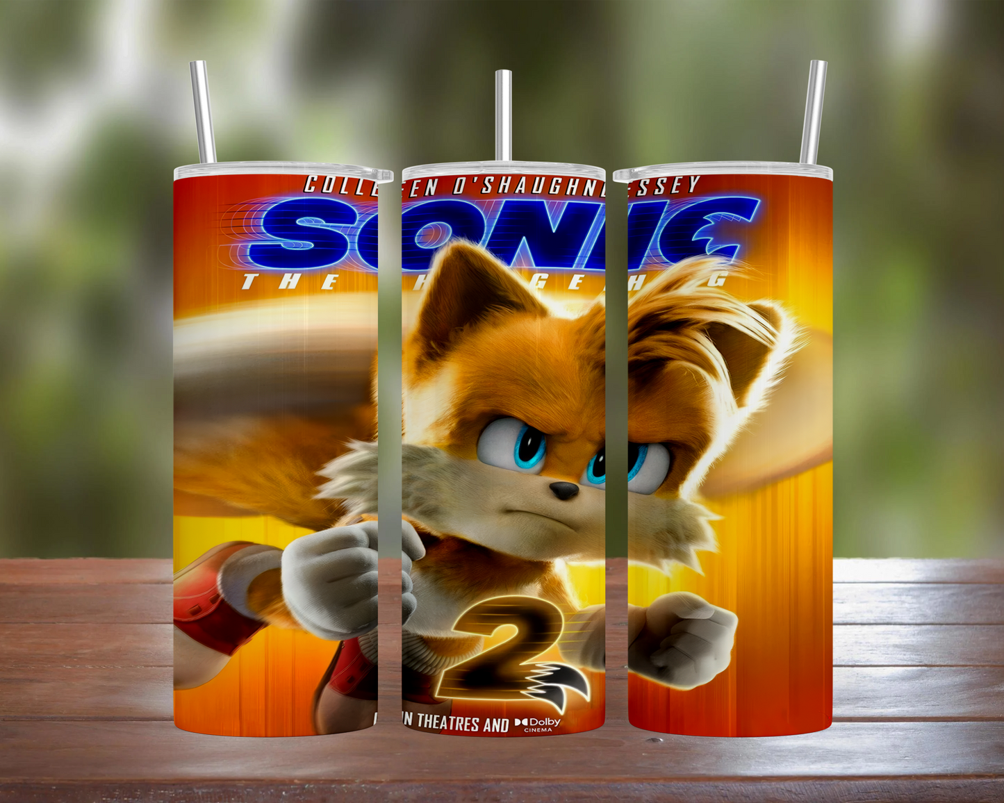 Sonic Movie 2: Tails Tumbler