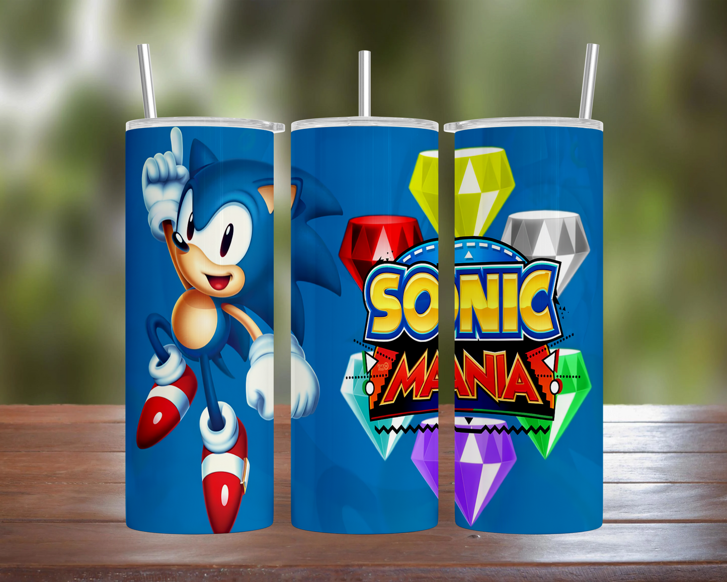 Sonic Mania Tumbler