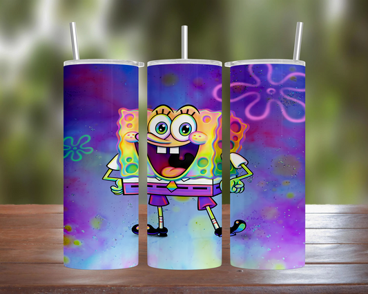 Spongebob Rainbow Tumbler